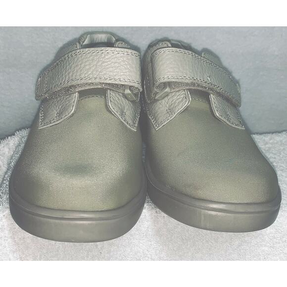 7M Dr Comfort Annie Tan Leather Lycra Diabetic Ortho Therapeutic Shoes Hook Loop - Picture 6 of 12